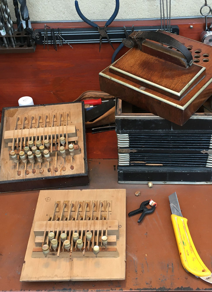 Réparer un accordéon Paris - Région parisienne