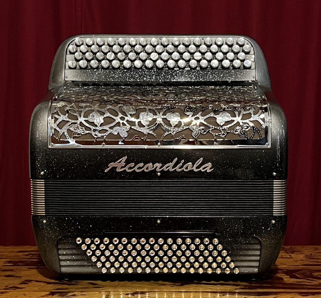 Accordéon-occasion-Accorddiola-compact 96 basses-4 voix double boîte-Accordéons Paris Sud